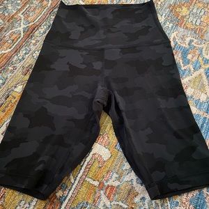 Lululemon High Waisted Biker Shorts